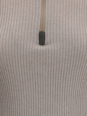 BRUNELLO CUCINELLI :Cashmere blend turtleneck sweater