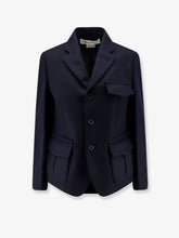 COMME DES GARÇONS PLAY : Wool blend blazer