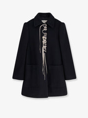 DRIES VAN NOTEN: Rebela wool blend coat