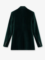 GUCCI: Velvet blazer