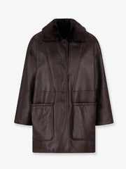 MAX MARA: Pirenei reversible sheepskin coat