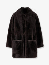 MAX MARA: Pirenei reversible sheepskin coat