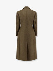 ROHE:Hourglass alpaca blend coat
