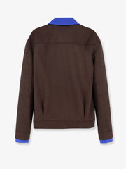 MIU MIU: Virgin wool jacket with Logo detail