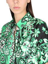 RED VALENTINO SILK CARRE' BANDANA SHIRT