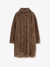 BOSS: Faux fur coat