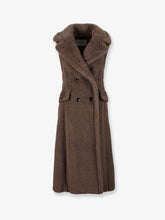 MAX MARA: Boario sleeveless alpaca blend coat