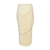 MAGDA BUTRYM:DRAPED MIDI SKIRT
