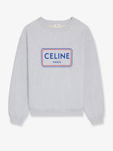 CELINE: Cotton sweatshirt with Logo print
