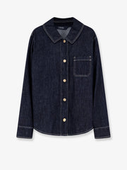 'S MAX MARA: Denim shirt