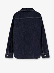'S MAX MARA: Denim shirt