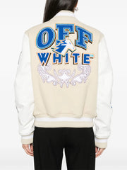 Off-white: VARSITY JACKET