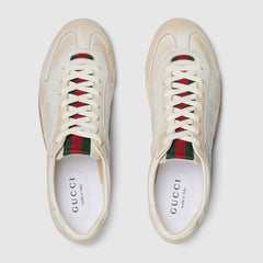 Gucci Shift faded leather sneakers