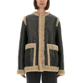 MM6 MAISON MARGIELA SHEARLING JACKET