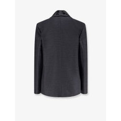 Virgin wool and silk blazer