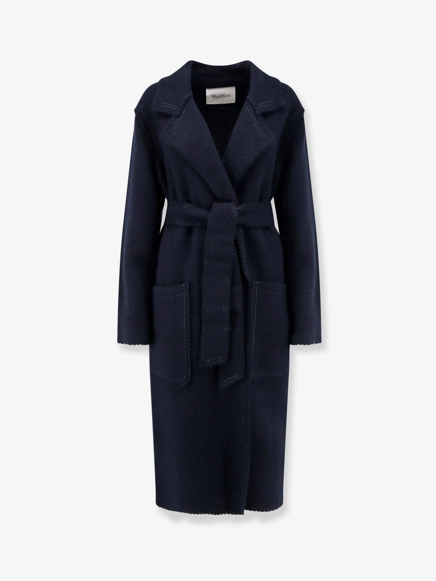MAX MARA:Wool and cashmere coat