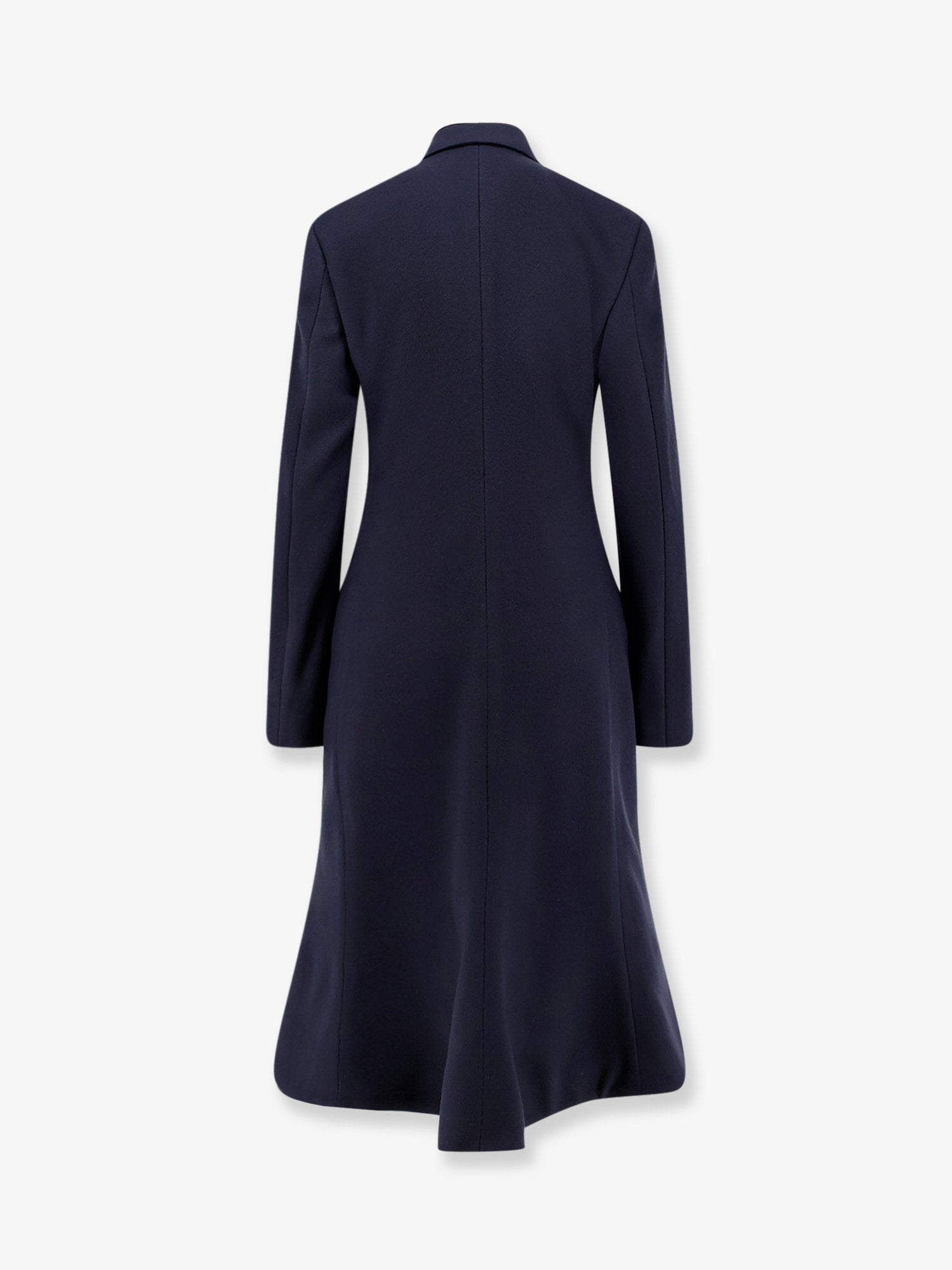 BALENCIAGA:Godet Midi double-breasted wool coat