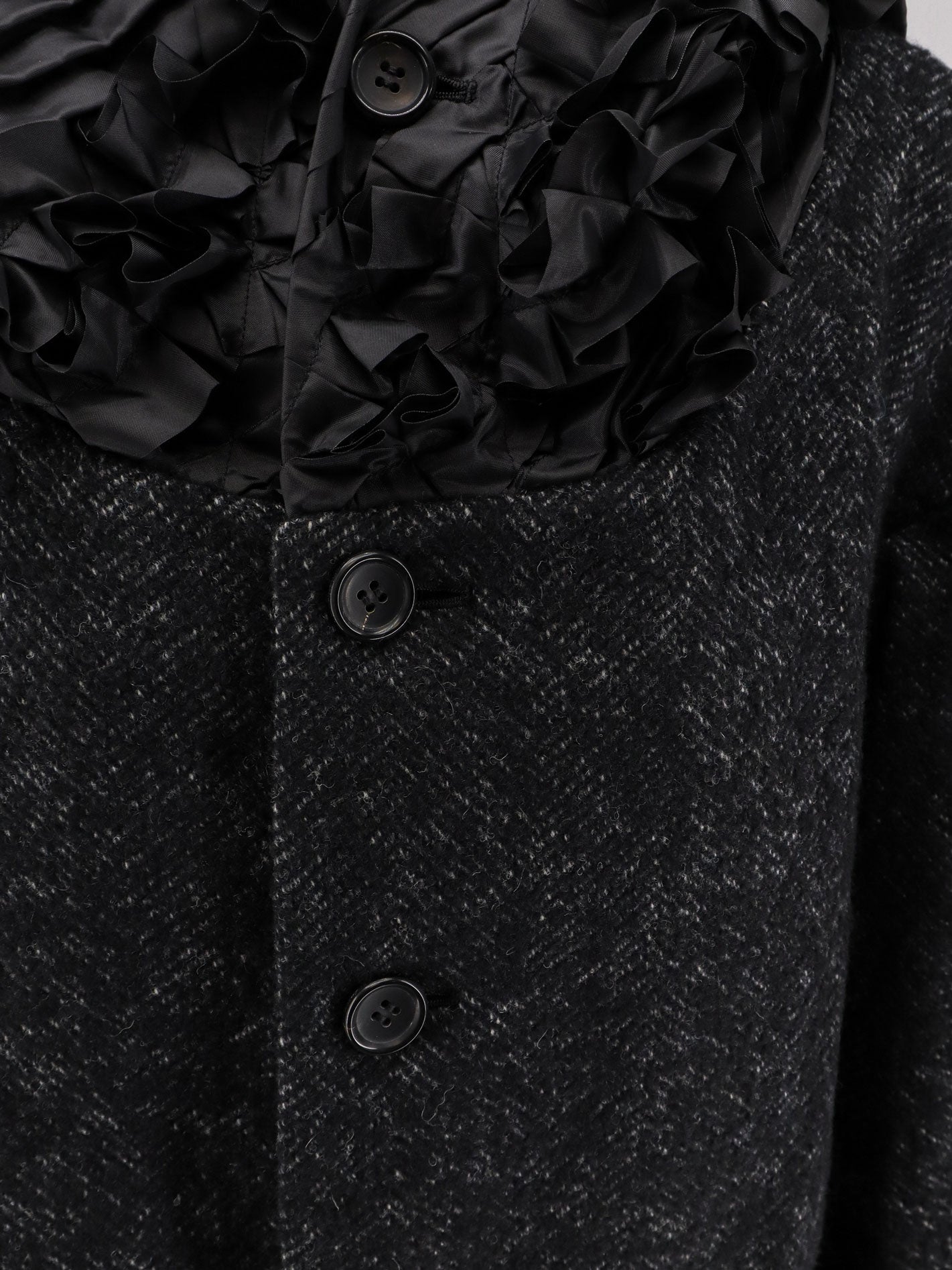 COMME DES GARÇONS PLAY: Wool coat
