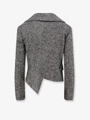 COMME DES GARÇONS PLAY Wool asymmetrical blazer
