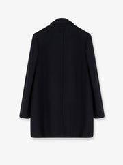 DRIES VAN NOTEN: Rebela wool blend coat