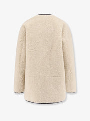 DUNST:Eco-shearling coat