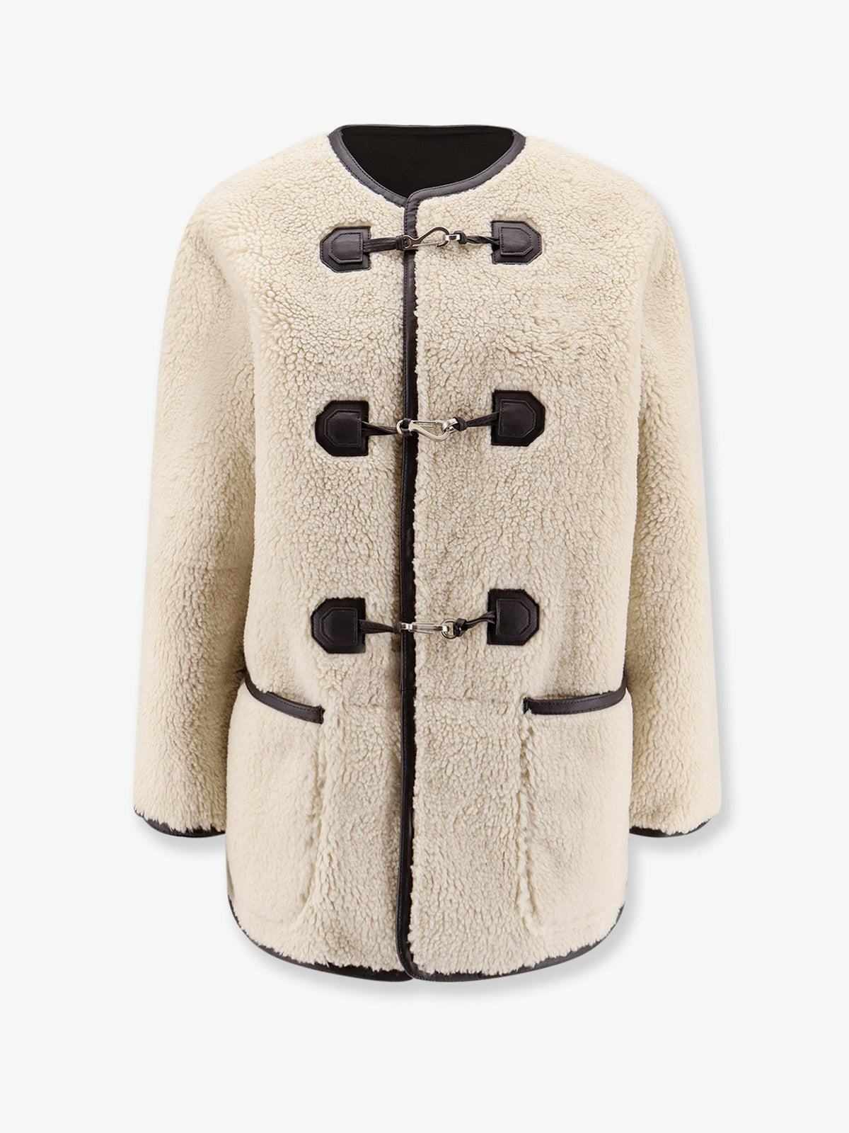 DUNST:Eco-shearling coat