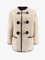 DUNST:Eco-shearling coat