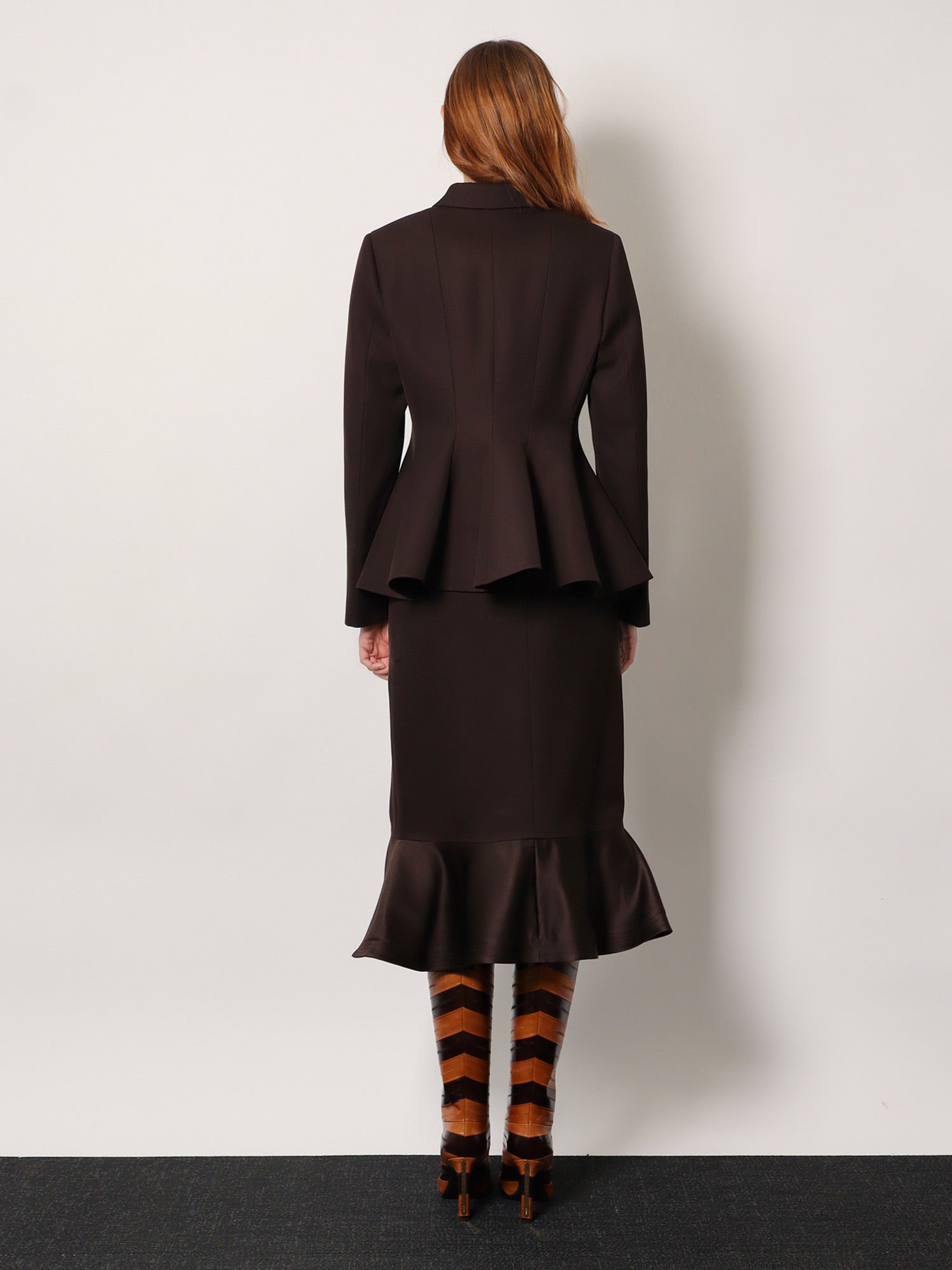 FENDI Grain-de-poudre wool blazer