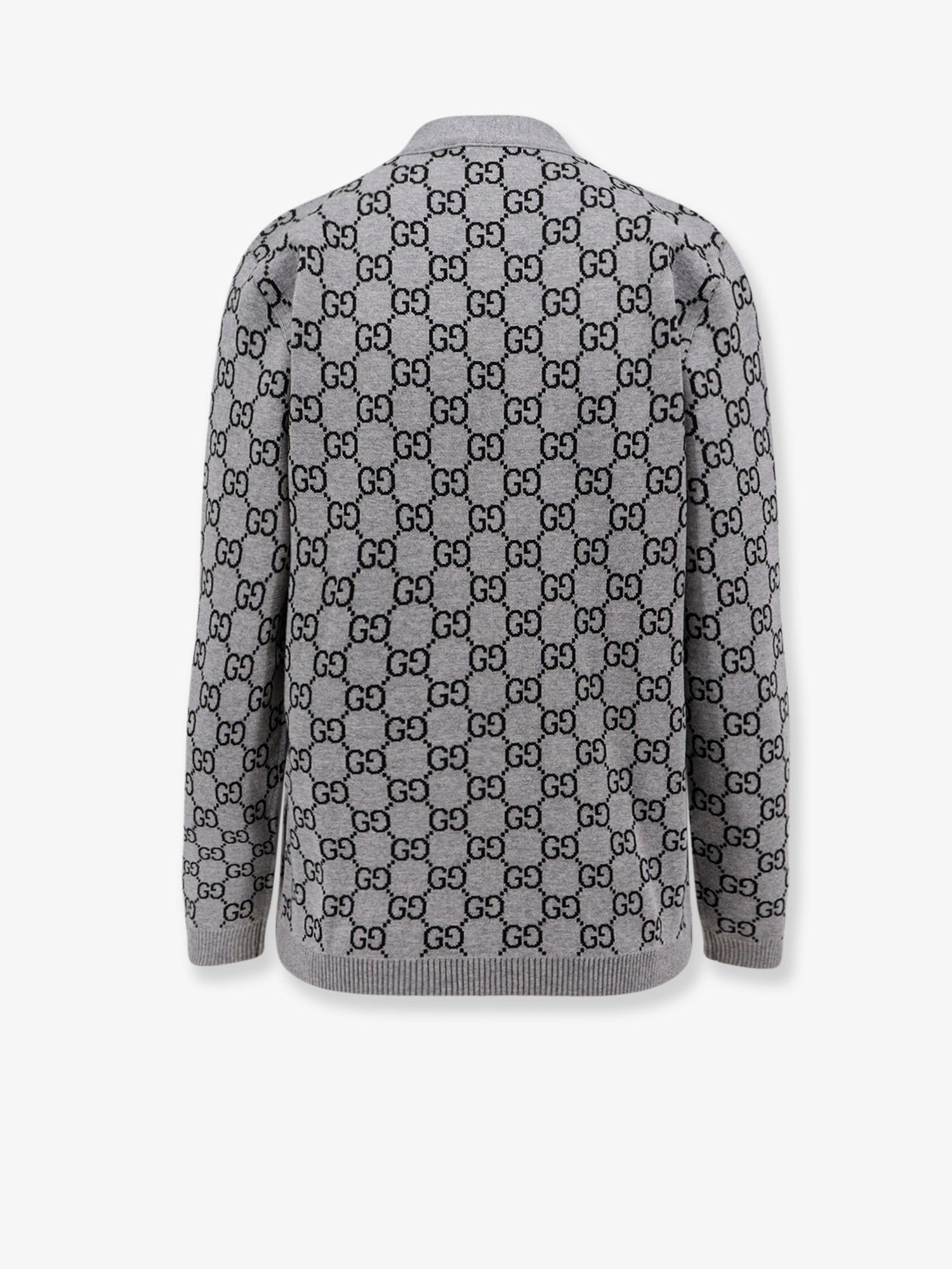 GUCCI :Reversible wool cardigan with GG motif