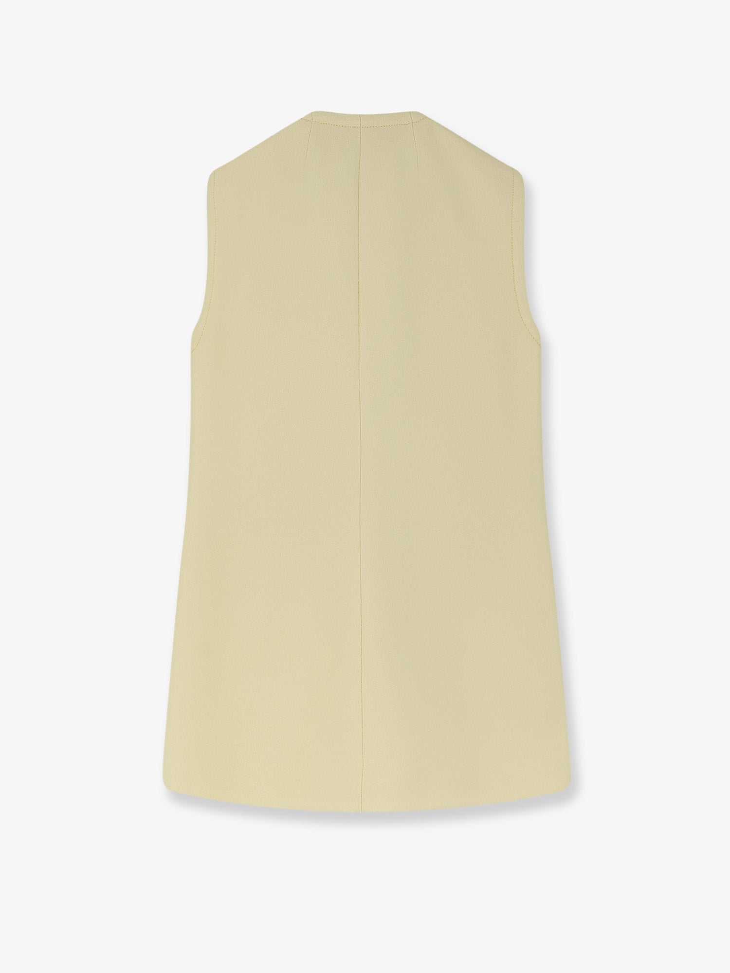 GUCCI Viscose vest with maxi buttons
