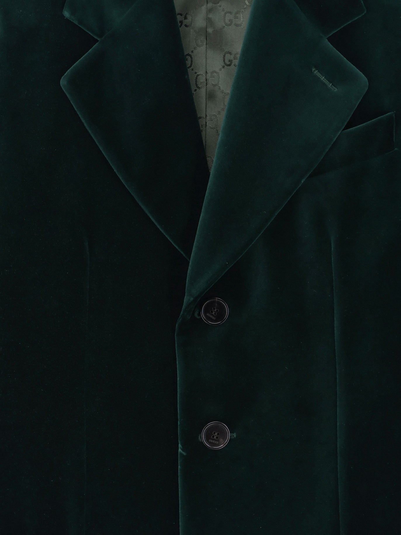 GUCCI: Velvet blazer