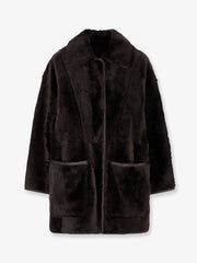 MAX MARA: Pirenei reversible sheepskin coat