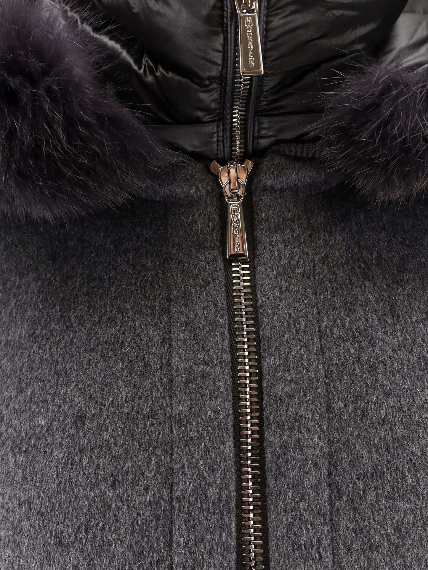 MOORER:Pegaso-Cwr sleeveless wool and cashmere coat