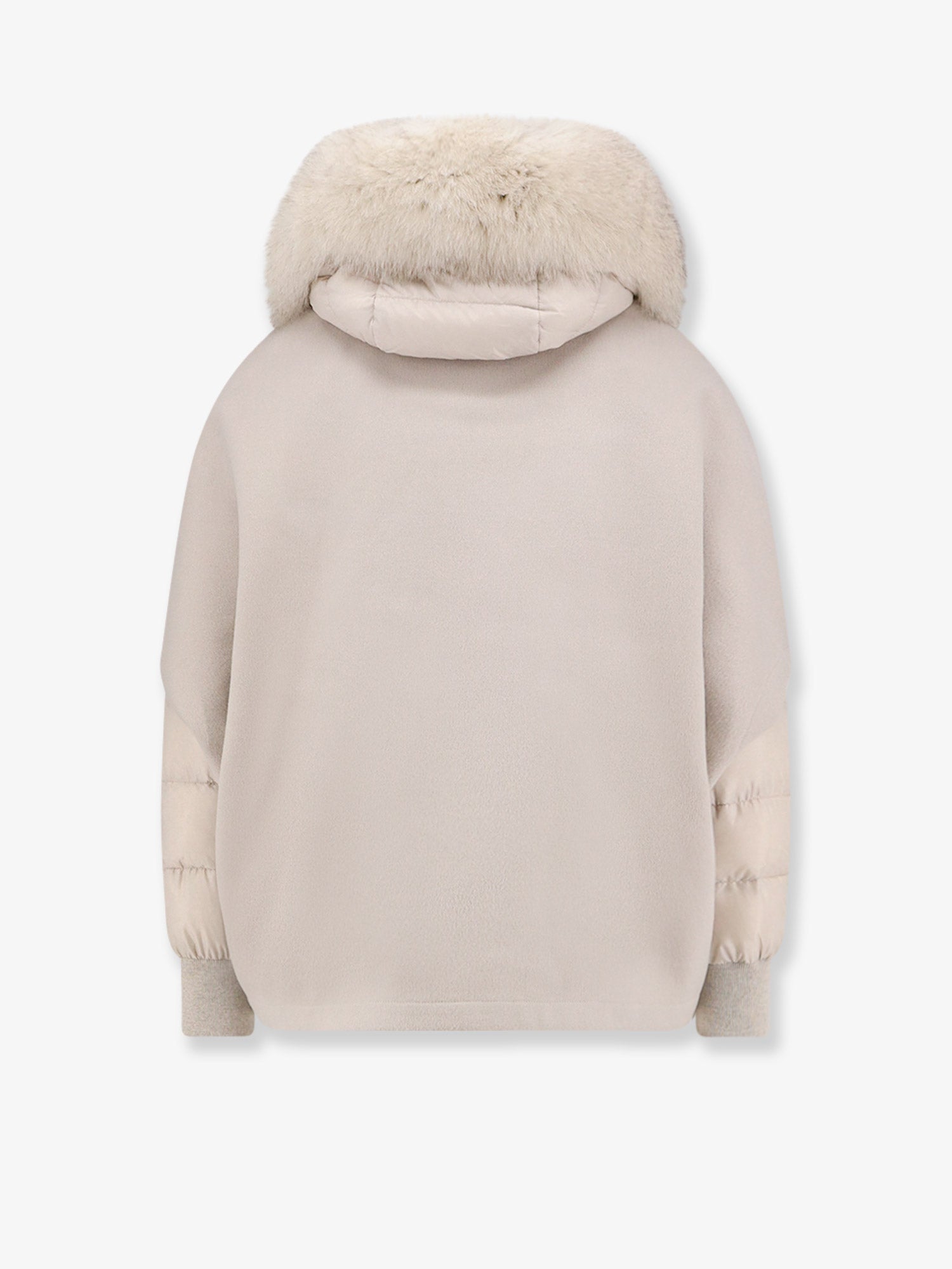 MOORER:Pegaso-Cwr sleeveless wool and cashmere coat