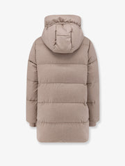 MOORER:Carinzia wool and cashmere down jacket