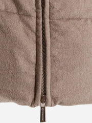 MOORER:Carinzia wool and cashmere down jacket