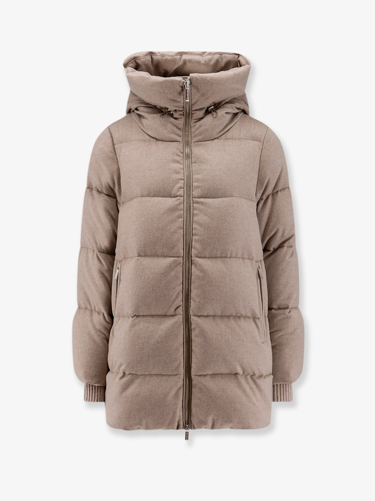 MOORER:Carinzia wool and cashmere down jacket