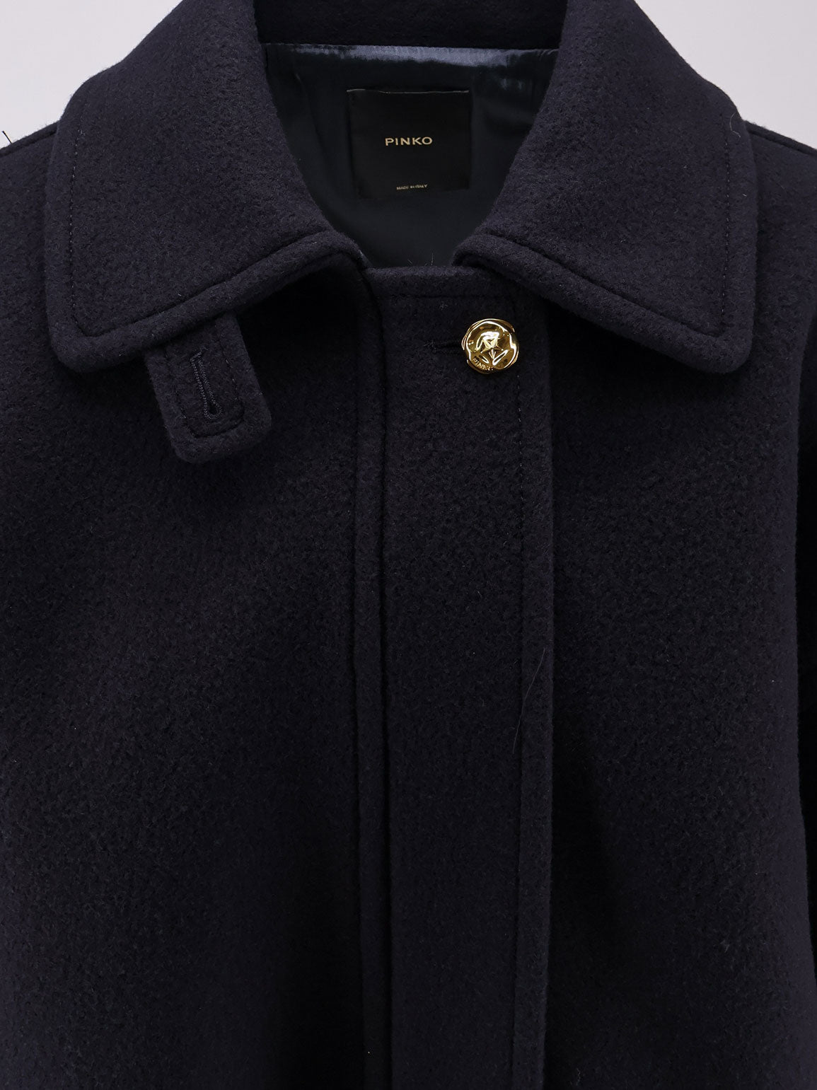 PINKO: Extra-fine wool blend Ciambella coat