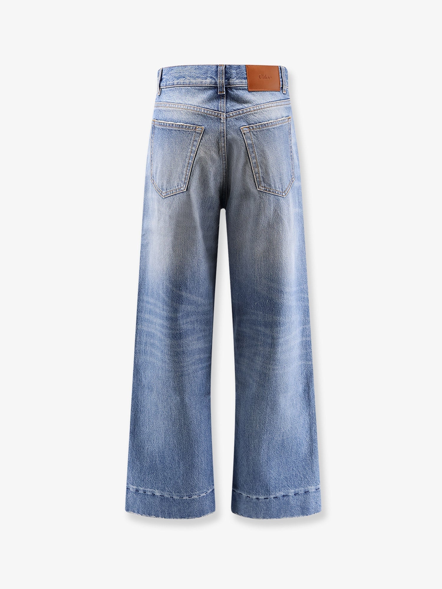 CHLOE':Stone-washed denim jeans