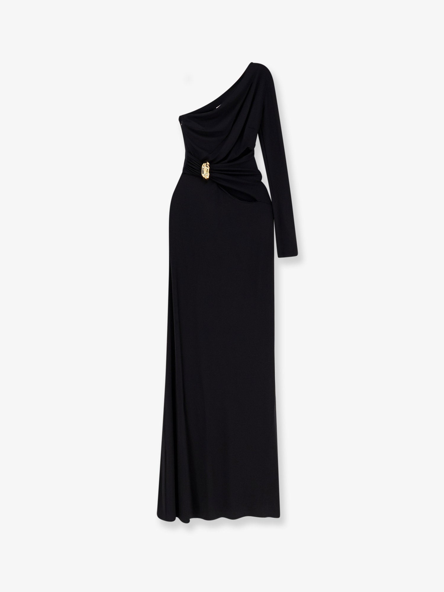 ELISABETTA FRANCHI: Red Carpet stretch viscose long dress