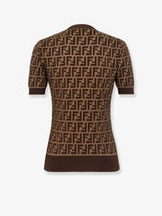 FENDI:FF cotton sweater