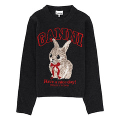 GANNI : WOOL JERSEY