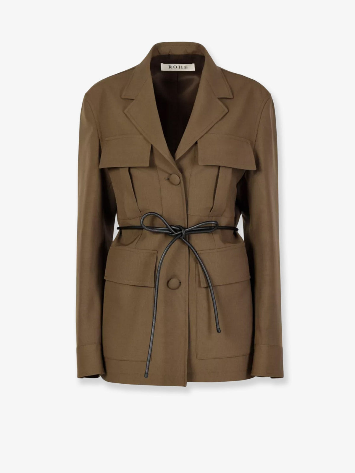 ROHE: Safari virgin wool blazer
