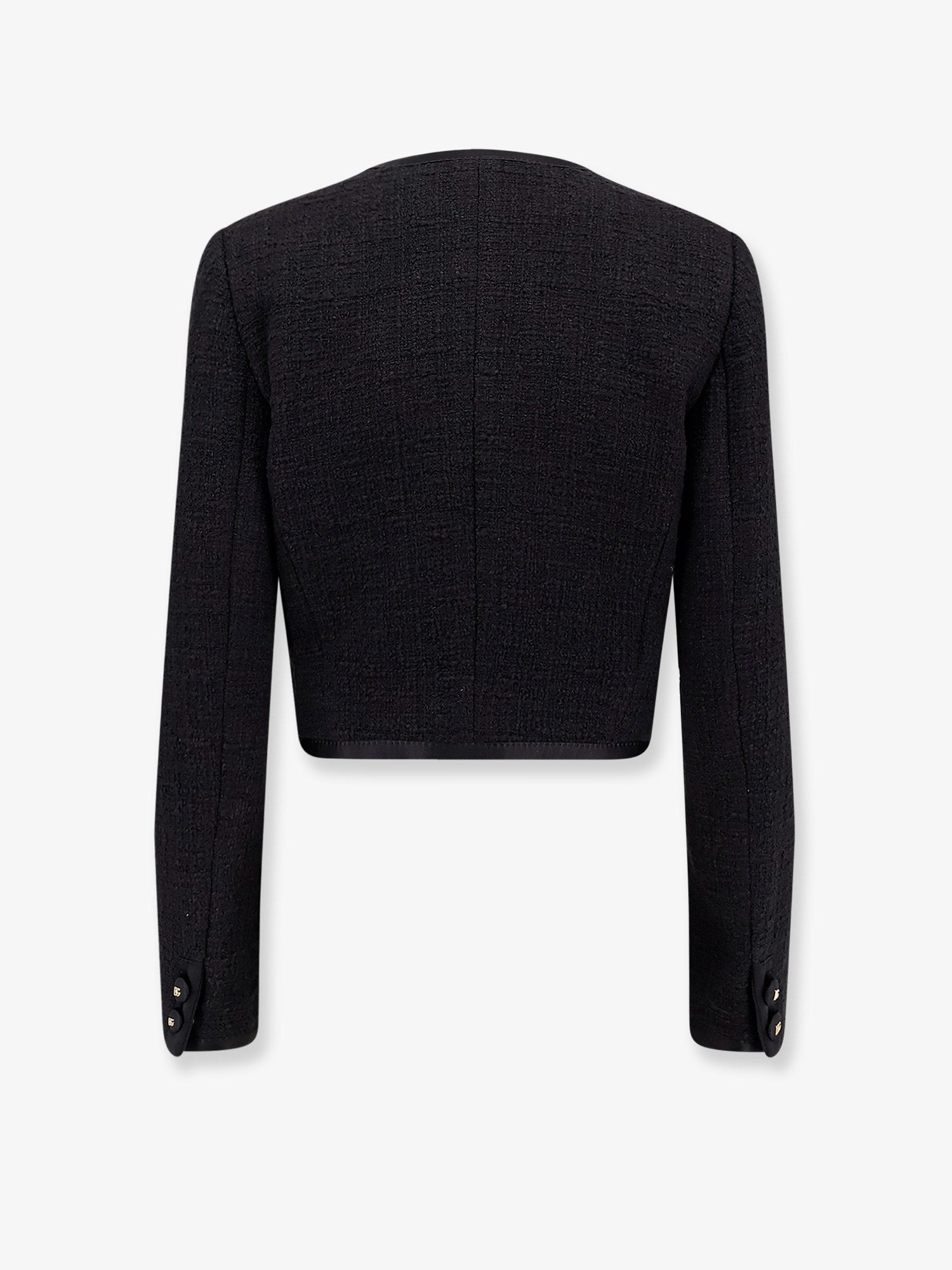 DOLCE & GABBANA: Cotton and viscose blazer with animalier print lining