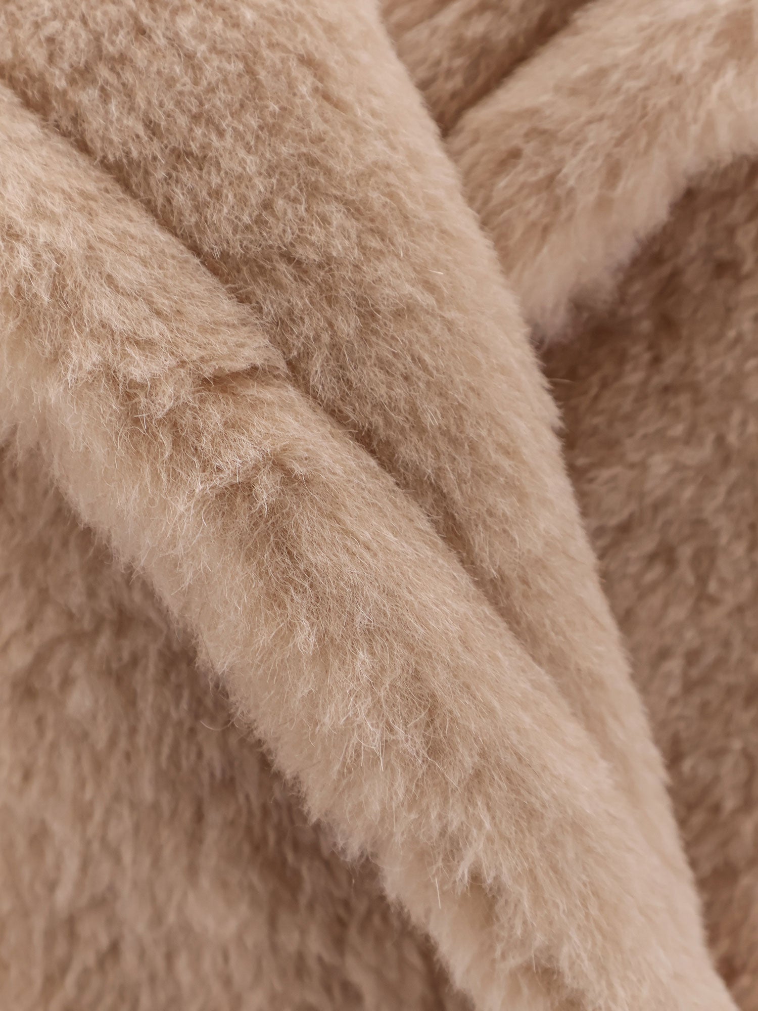 MAX MARA: Tedgirl alpaca and virgin wool fur coat