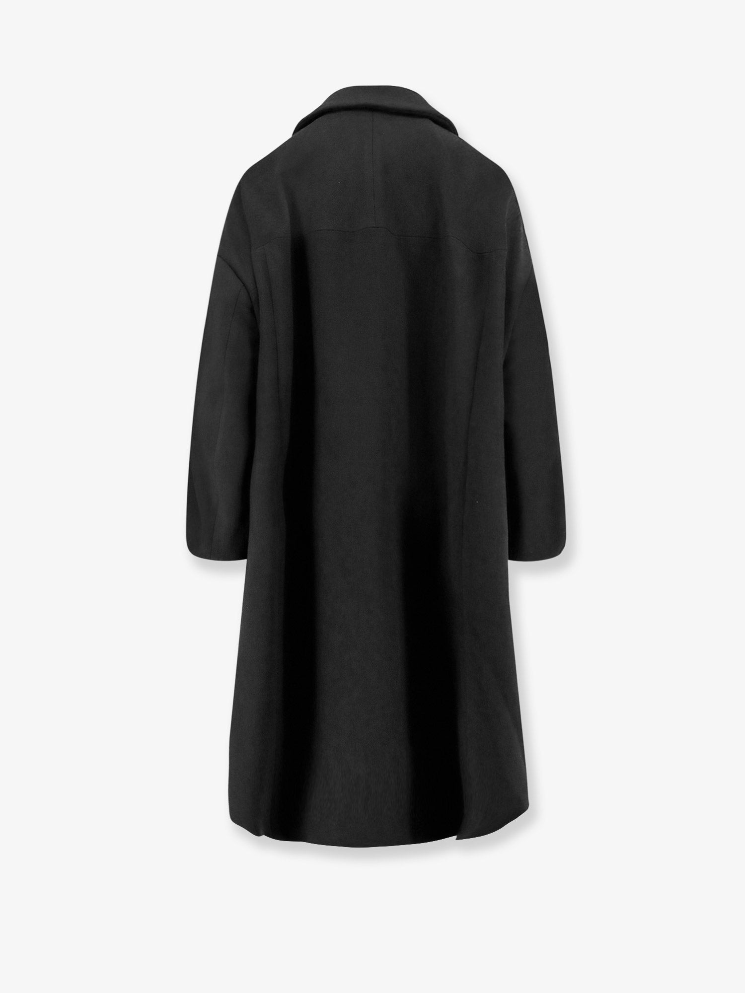 COMME DES GARÇONS PLAY: Coat with balloon sleeves