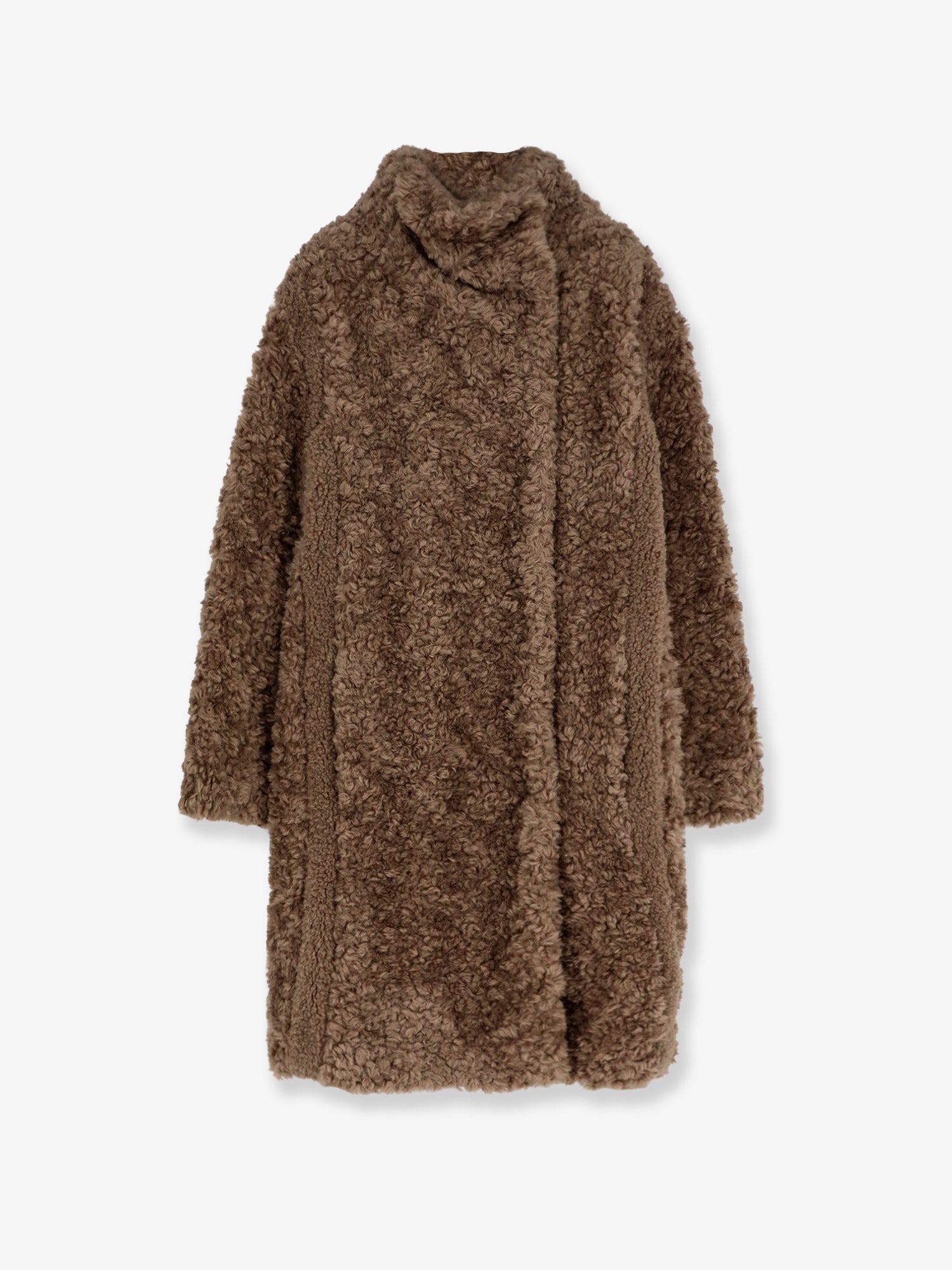 BOSS: Faux fur coat