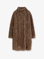 BOSS: Faux fur coat