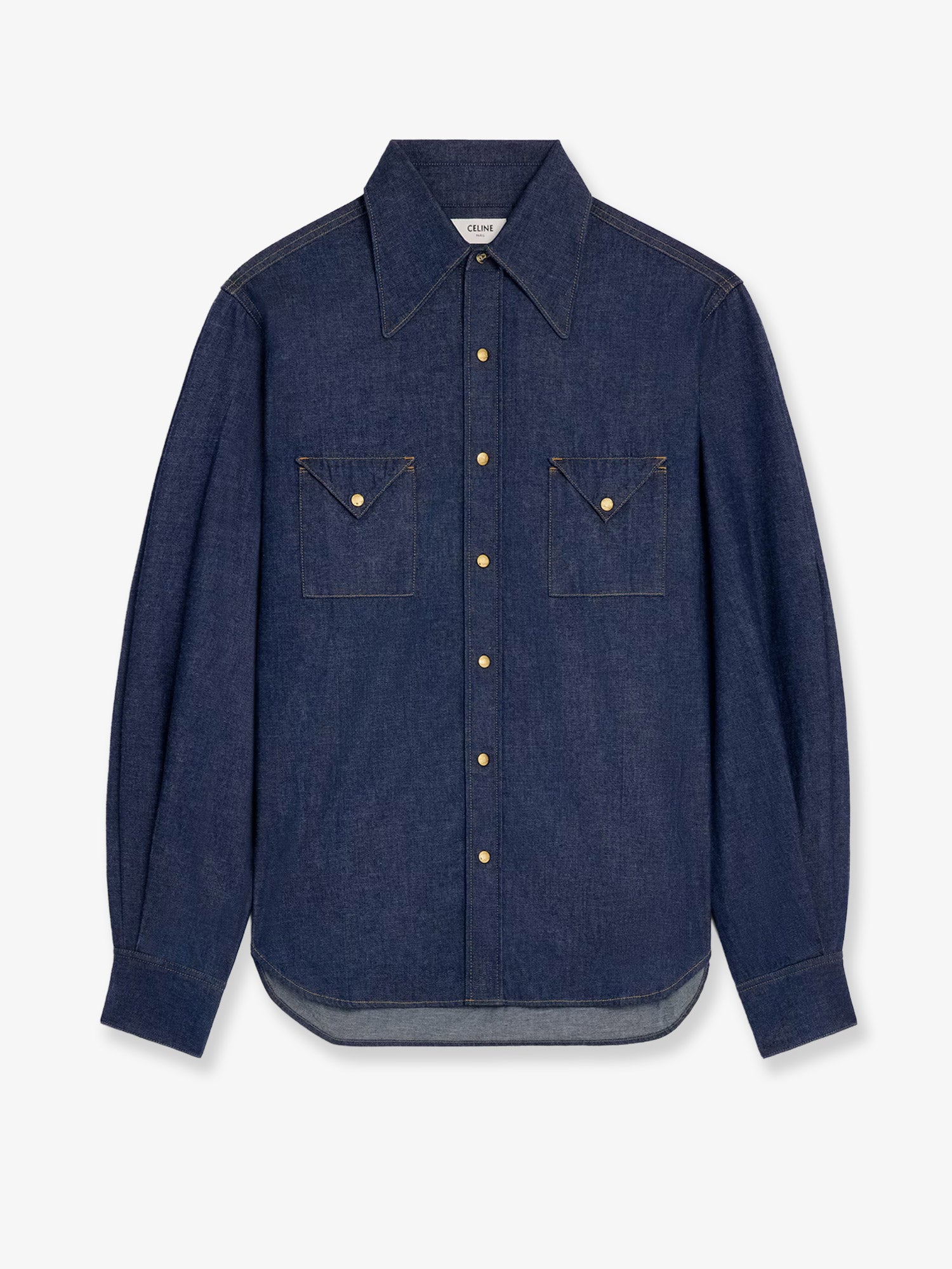 CELINE：Denim shirt