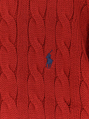 POLO RALPH LAUREN :Cotton sweater with contrasting logo